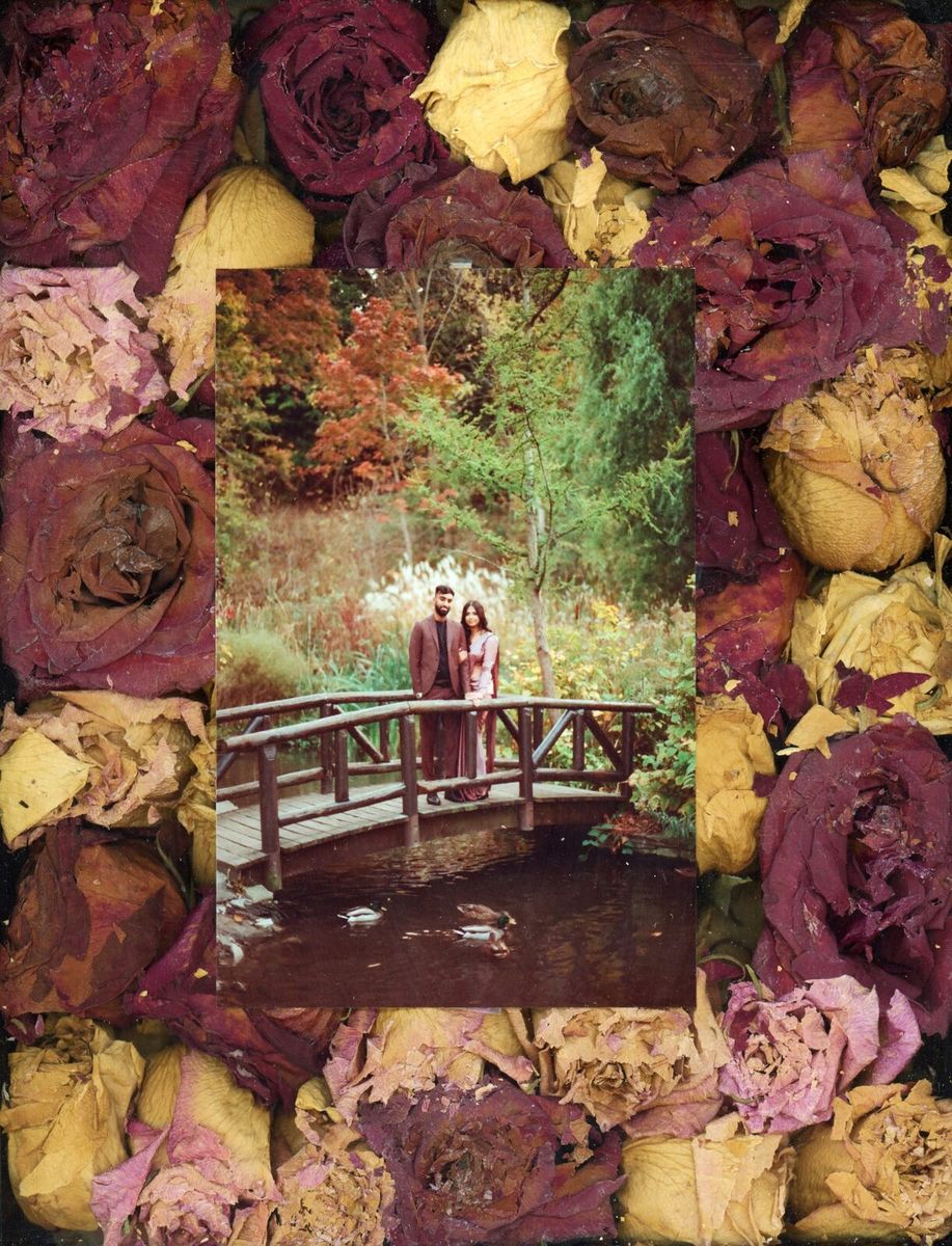 proposal, pressed in flowers, image 1 of 3