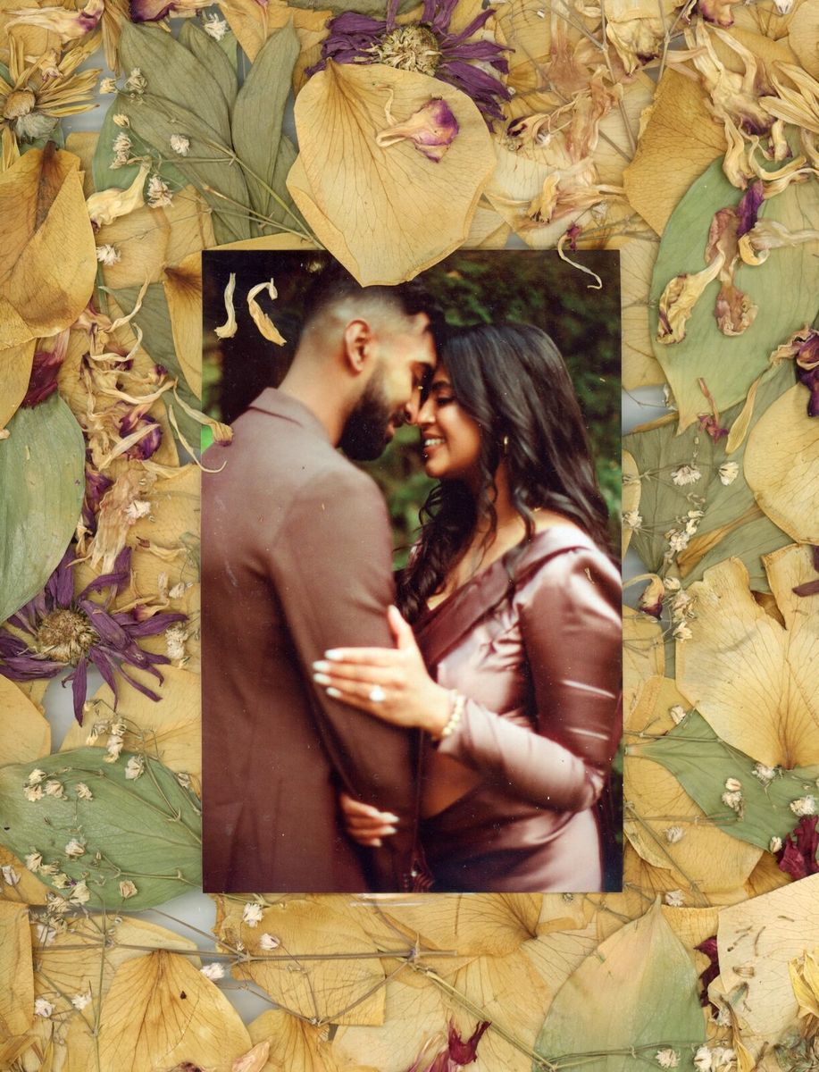 proposal, pressed in flowers, image 2 of 3
